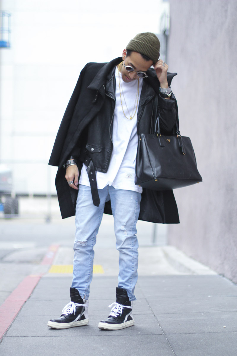 Rick Owens Sneakers Outfit